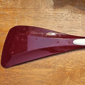 Pampered Chef Mega Scraper #1701- 15” Silicone Spatula Cranberry Retired